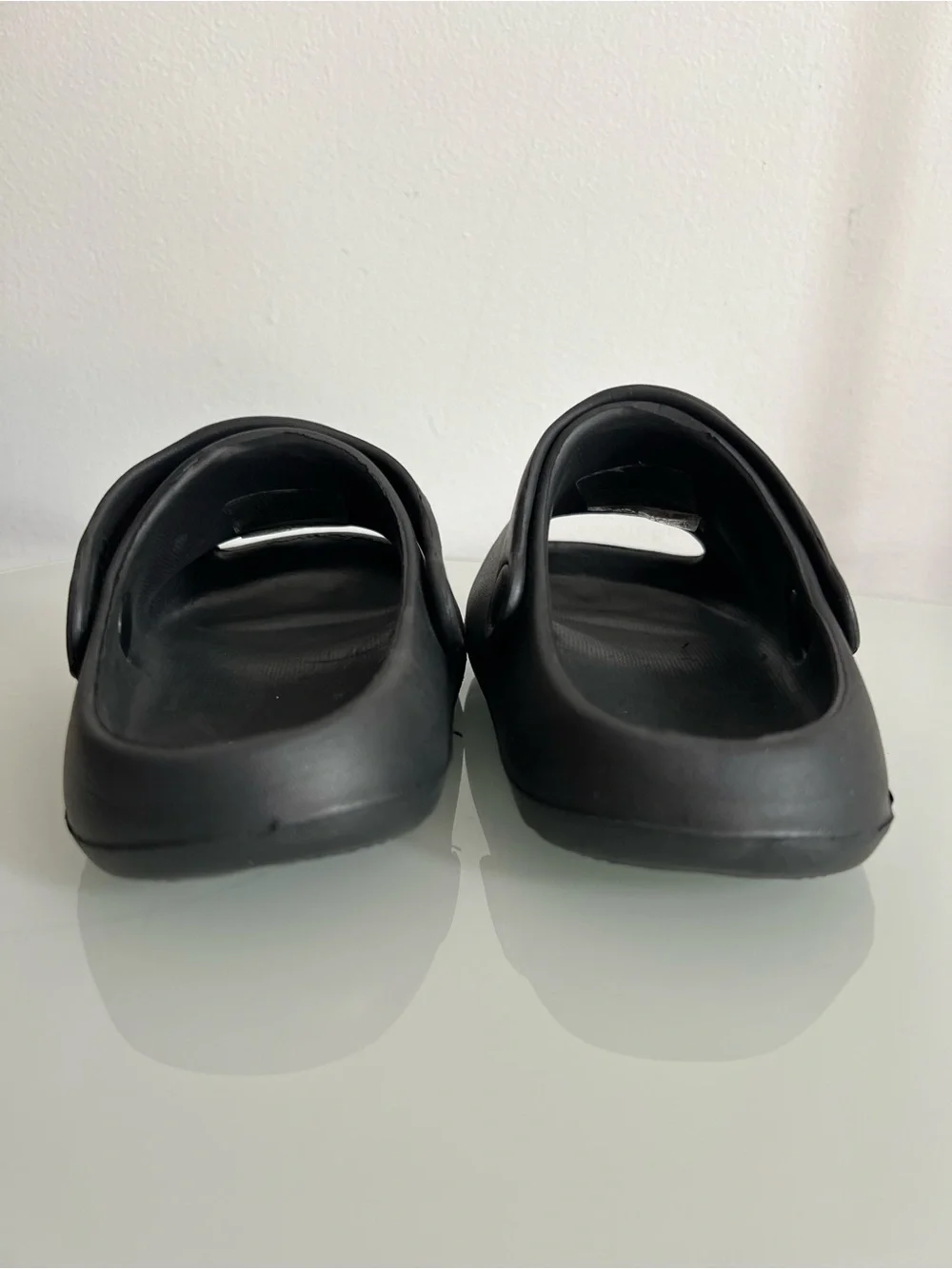 Toddler Black Basketball Clog Sandals, 6